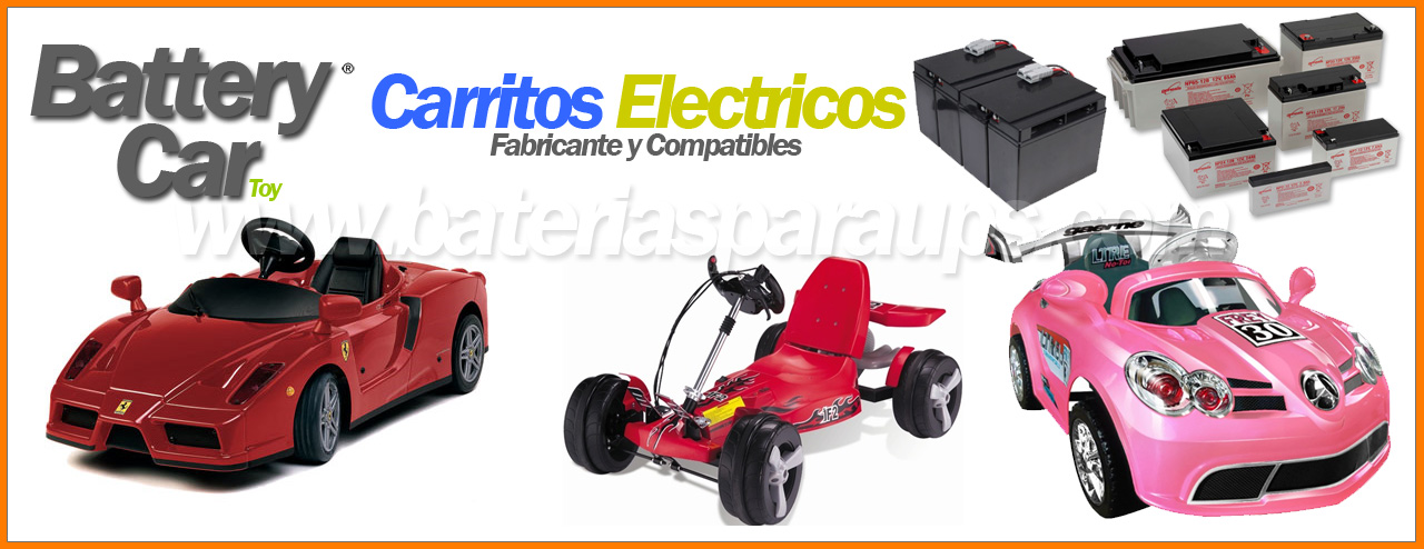 BATERÍAS PARA CARRITOS ELECTRICOS